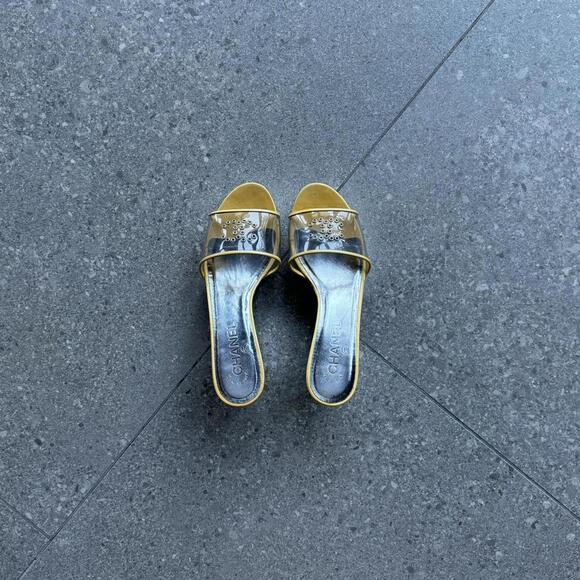 Chanel 2000s Platform Wedge Sandal - Picture 3 of 7